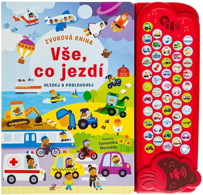 Zvuková kniha Hledej a poslouchej - Vše, co jezdí