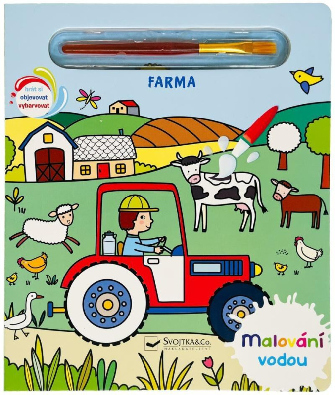 Malování vodou - Farma