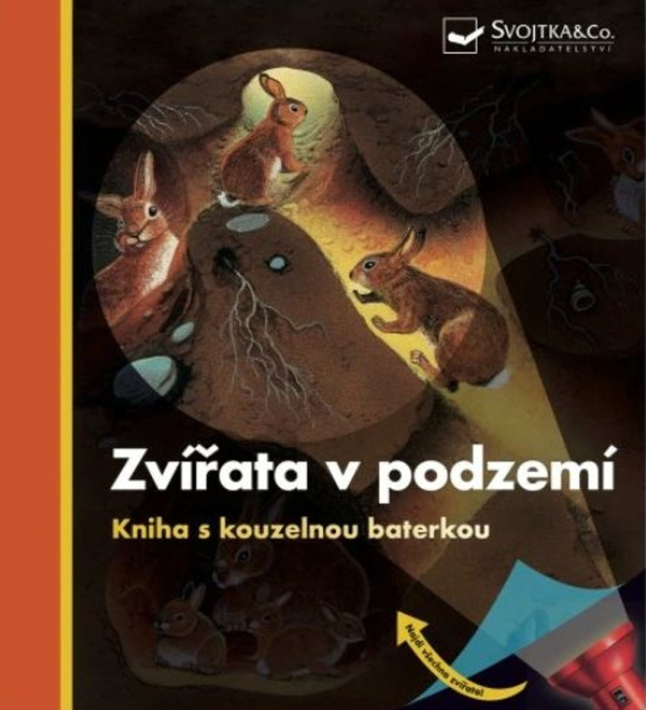 Zvířata v podzemí Kniha s kouzelnou baterkou - Daniel Moignot