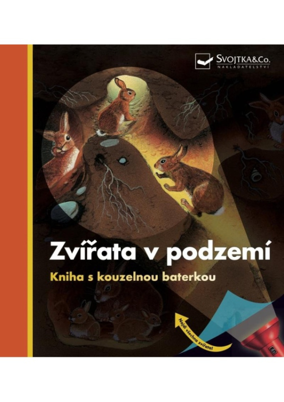 Zvířata v podzemí Kniha s kouzelnou baterkou - Daniel Moignot