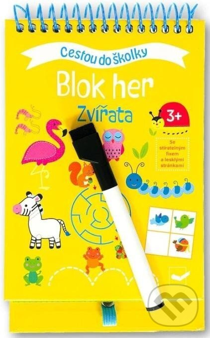 Cestou do školky - Blok her Zvířata 3+