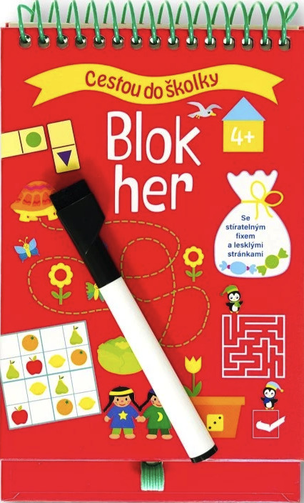 Cestou do školky - Blok her 4+
