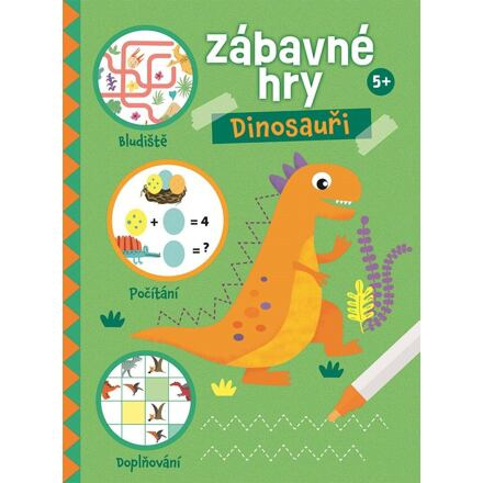 Zábavné hry - Dinosauři 5+