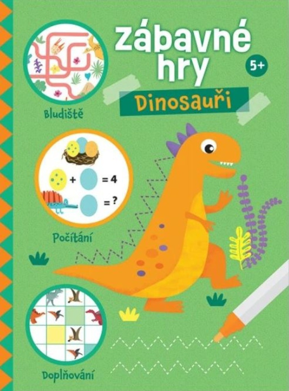 Zábavné hry - Dinosauři 5+