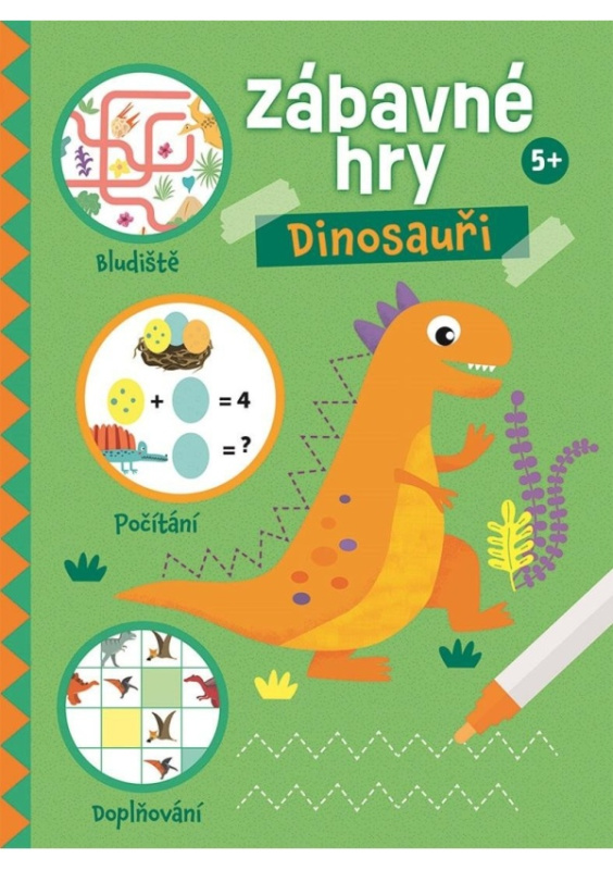 Zábavné hry - Dinosauři 5+