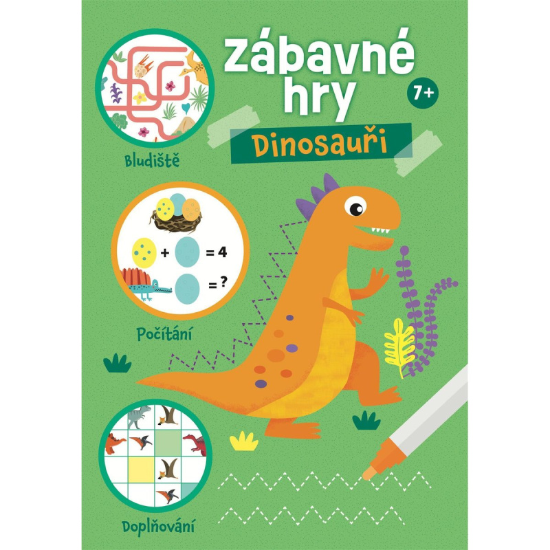 Zábavné hry - Dinosauři 5+