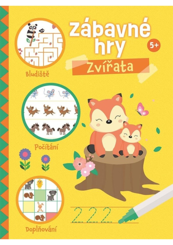 Zábavné hry - Zvířata 6+
