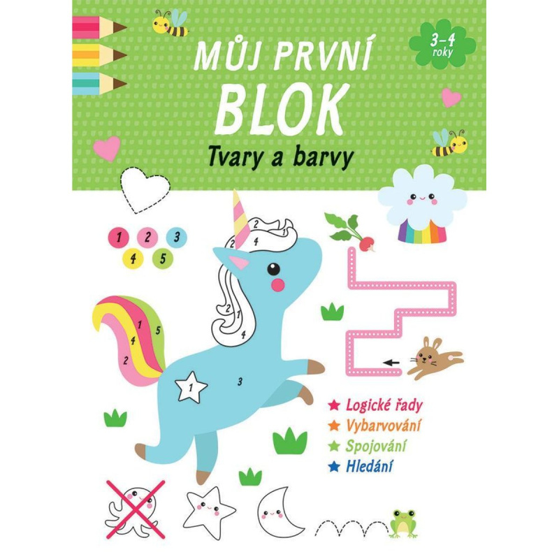 Můj první blok- Tvary a barvy