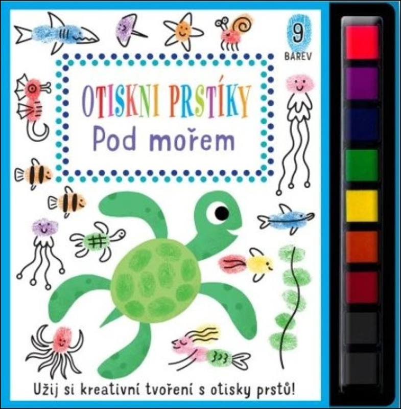 Pod mořem - Otiskni prstíky - Elizabeth Golding, Olena Herasimova
