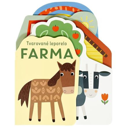 Tvarované leporelo - Farma