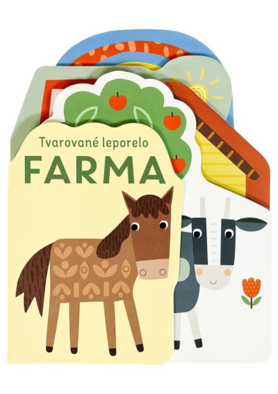 Tvarované leporelo - Farma