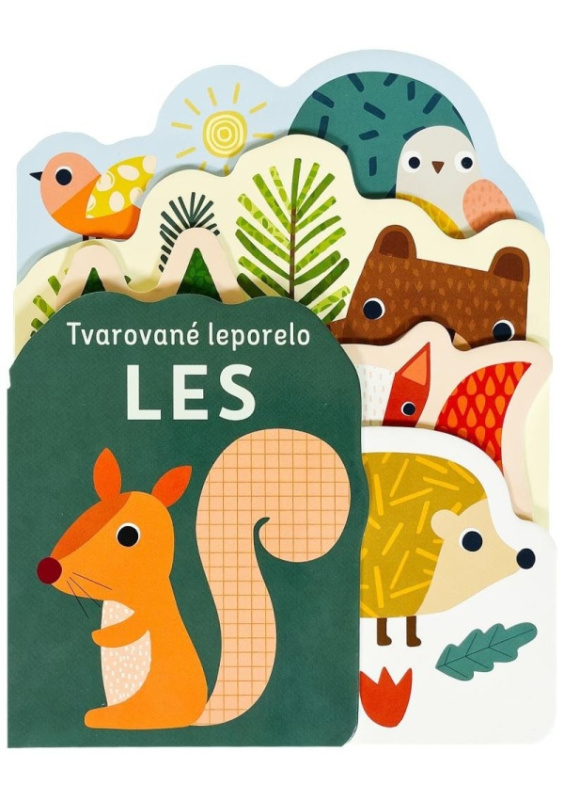 Tvarované leporelo - Les
