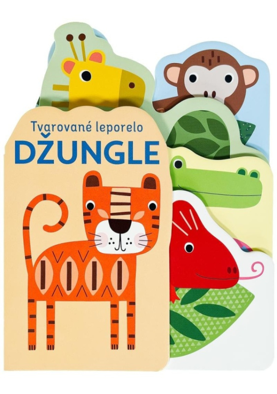 Tvarované leporelo - Džungle