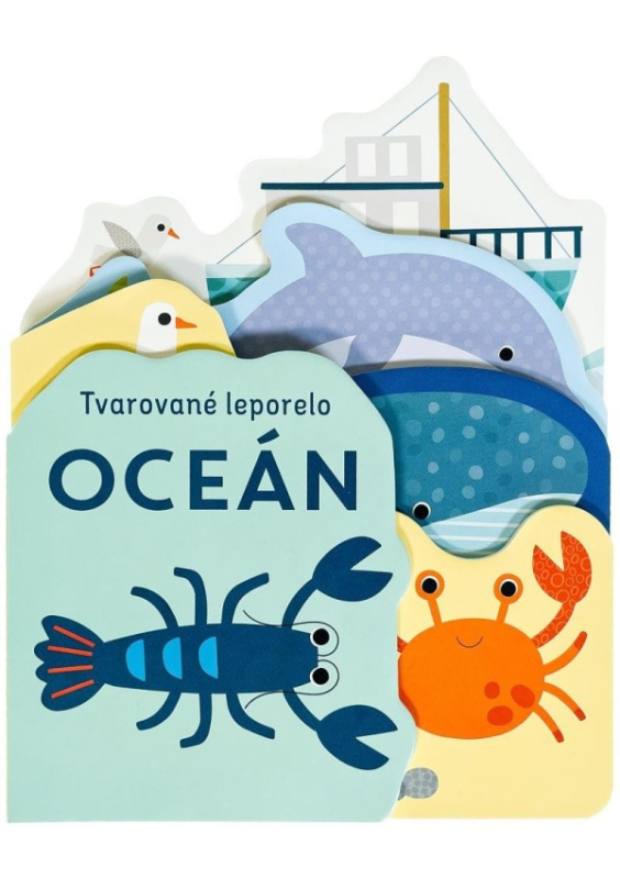Tvarované leporelo - Oceán