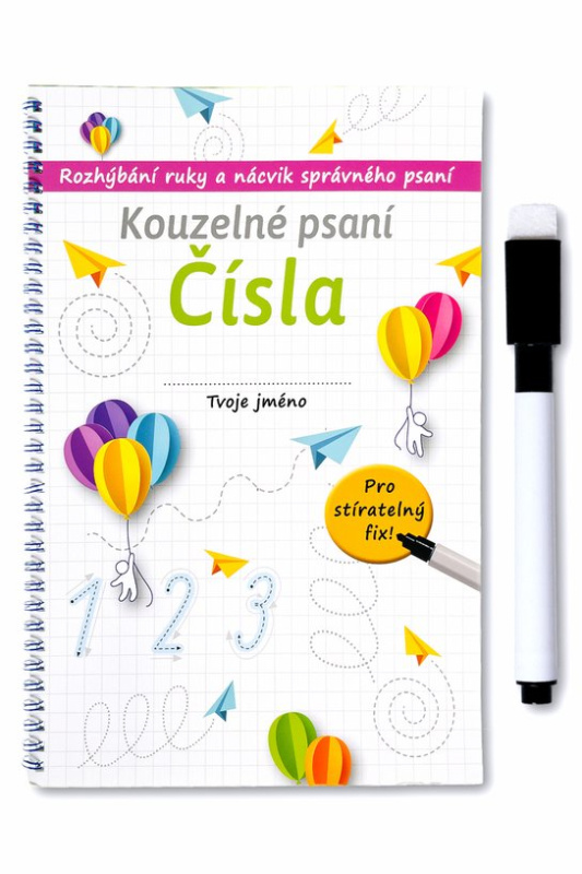 Kouzelné psaní Čísla -  Autor Neuveden