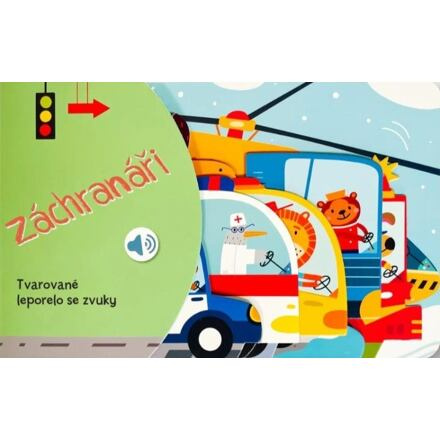 Tvarované leporelo se zvuky - Záchranáři