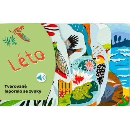 Tvarované leporelo se zvuky - Léto