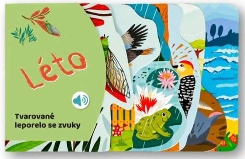 Tvarované leporelo se zvuky - Léto