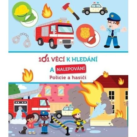 101 věcí k hledání a nalepování Policie a hasiči
