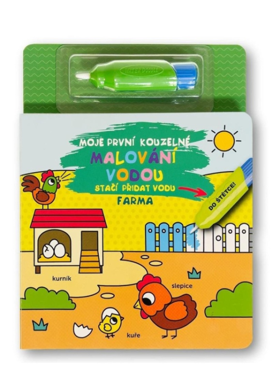 Moje první kouzelné malování vodou Farma