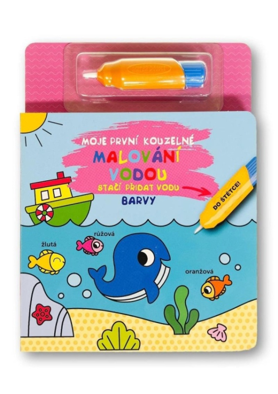 Moje první kouzelné malování vodou Barvy