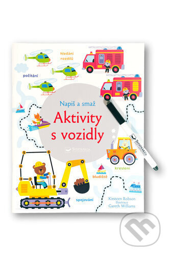 Napiš a smaž - Aktivity s vozidly - Kirsteen Robson