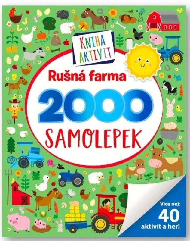 Rušná farma - Kniha aktivit se samolepkami