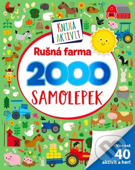 Rušná farma - Kniha aktivit se samolepkami