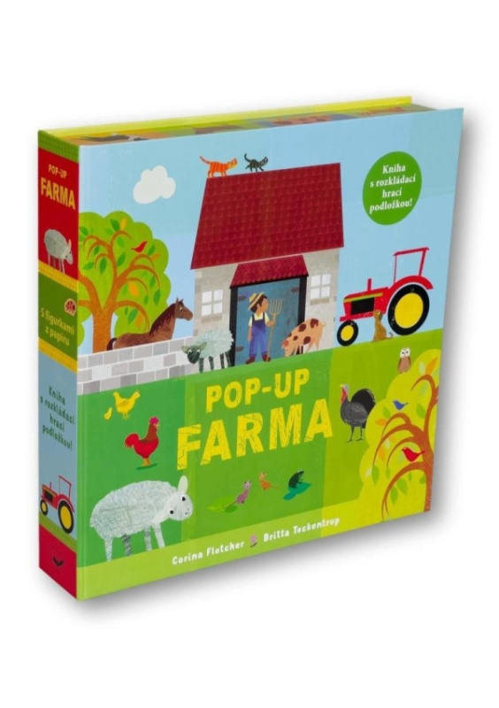 Pop-up Farma Kniha s rozkládací hrací podložkou - Corina Fletcher, Britta Teckentrupová