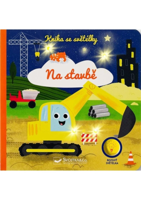 Kniha se světélky Na stavbě