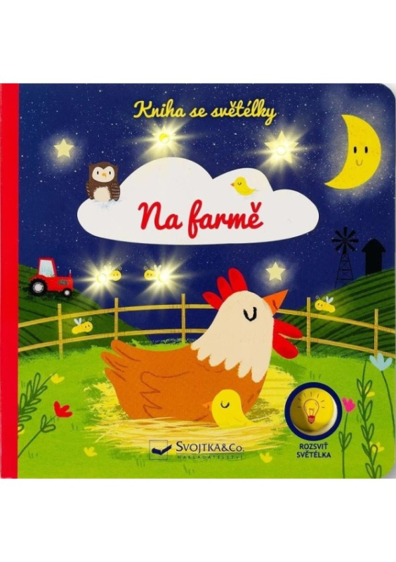 Kniha se světélky Na farmě