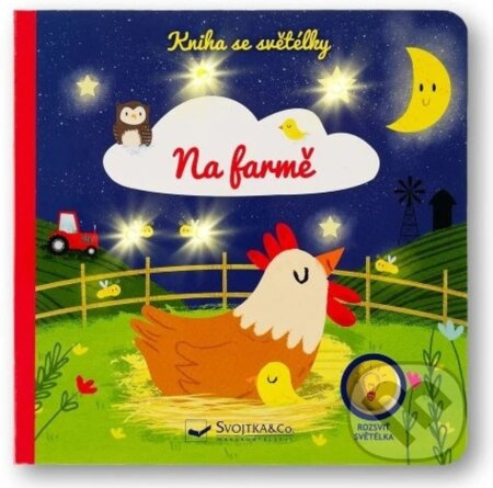 Kniha se světélky Na farmě