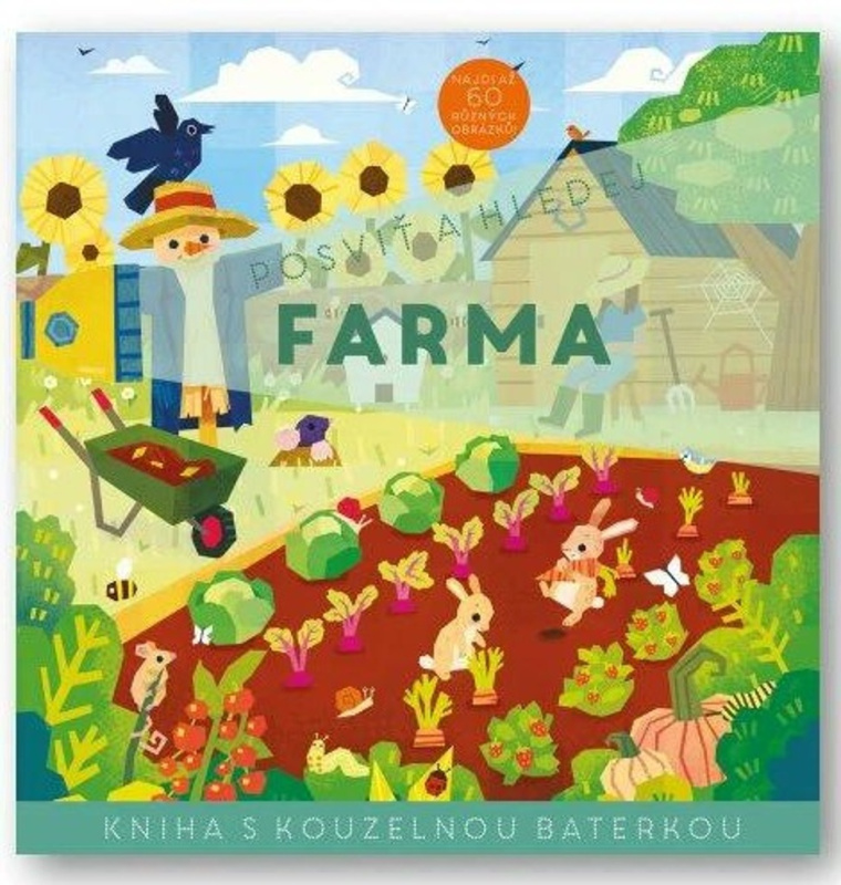 Posviť a hledej Farma - Kniha s kouzelnou baterkou