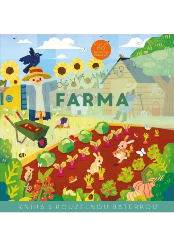 Posviť a hledej Farma - Kniha s kouzelnou baterkou