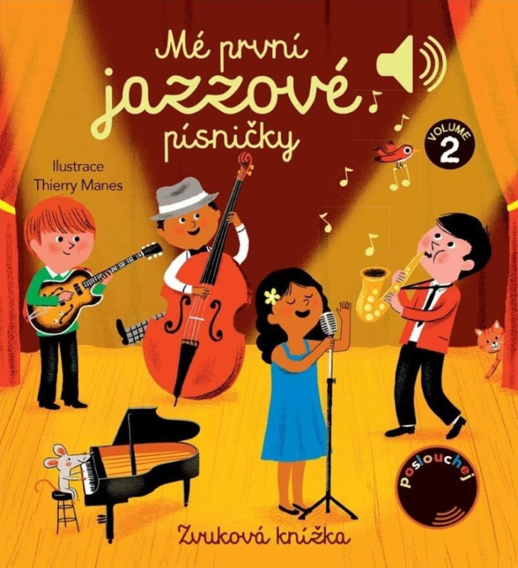 Mé první jazzové písničky - Emilie Collet, Thierry Manès (ilustrátor) - kniha z kategorie Naučné knihy