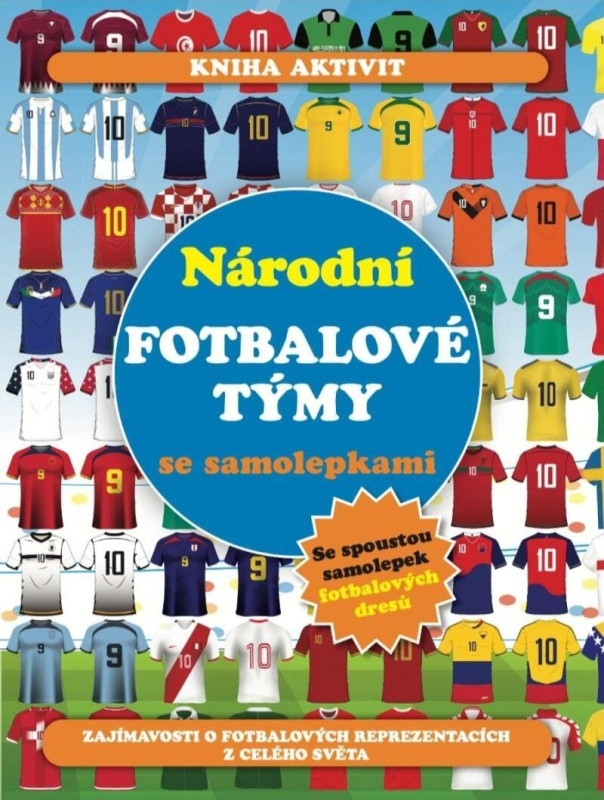 Národní fotbalové týmy se samolepkami