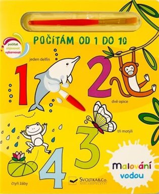 Malování vodou: Počítám od 1 do 10 - kniha z kategorie Omalovánky