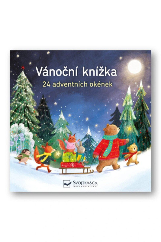 Vánoční knížka (24 adventních okének) - Maria Hoeck, Ag Jatkowska (ilustrátor) - kniha z kategorie Pro děti