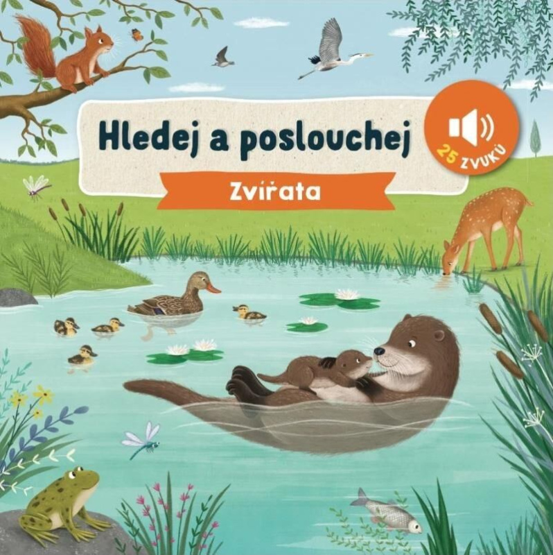 Hledej a poslouchej - Zvířata - Lucy Barnard - kniha z kategorie Naučné knihy