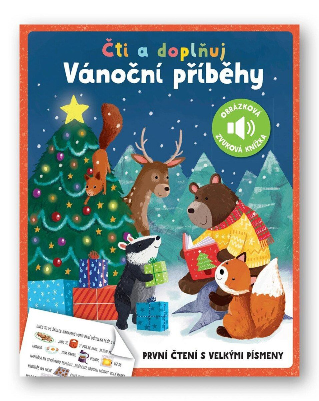 Svojtka Obrázková zvuková knížka Vánoční příběhy