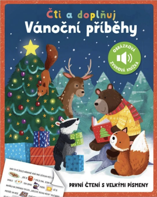 Svojtka Obrázková zvuková knížka Vánoční příběhy