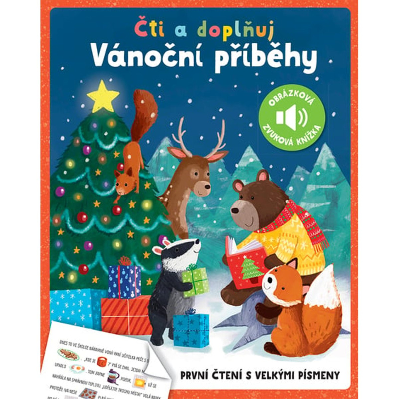 Svojtka Obrázková zvuková knížka Vánoční příběhy