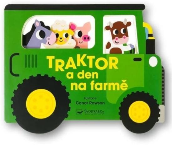 Traktor a den na farmě - -
