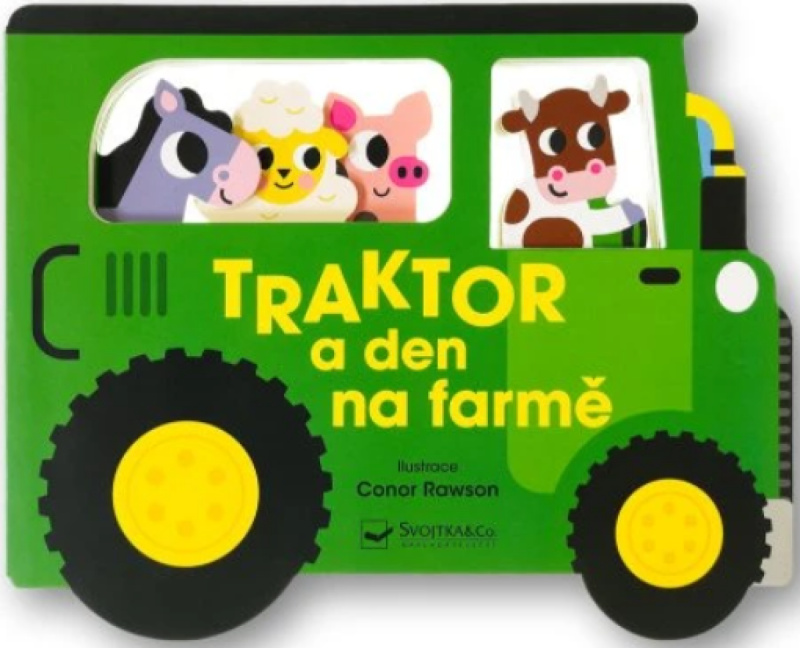 Traktor a den na farmě - -