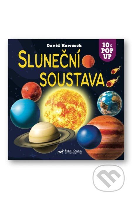 Sluneční soustava 10x POP UP