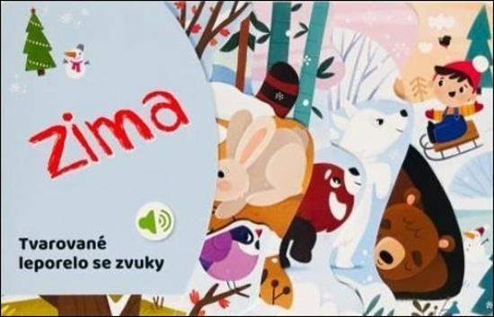 Tvarované leporelo se zvuky - Zima - kniha z kategorie Naučné knihy