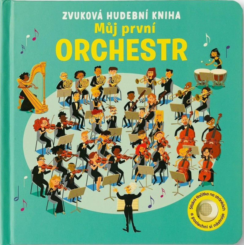 Zvuková hudební kniha Můj první orchestr - Sean Longcroft