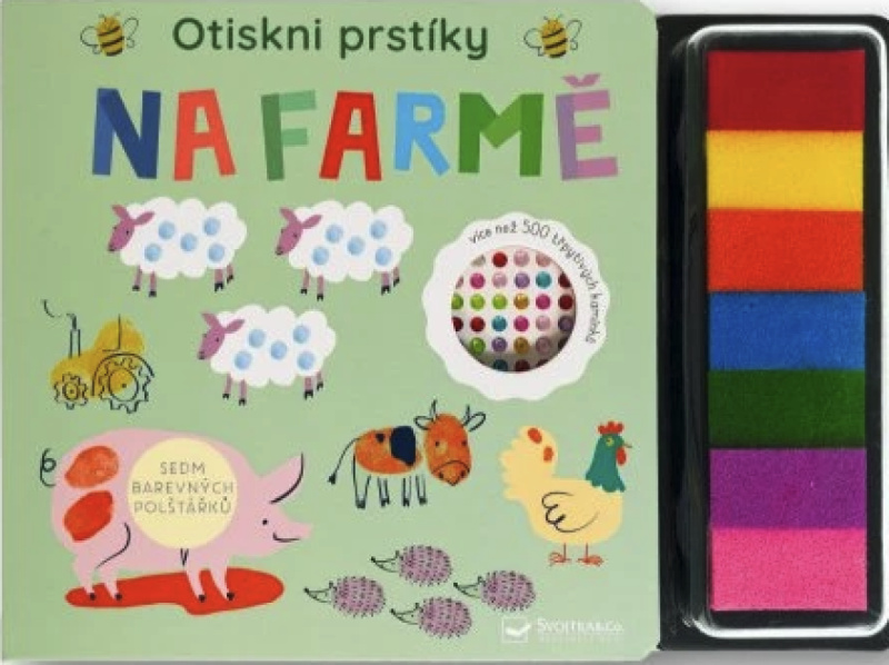 Otiskni prstíky - Na farmě - Lou Cunningham