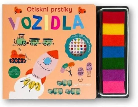 Otiskni prstíky - Vozidla - Lou Cunningham