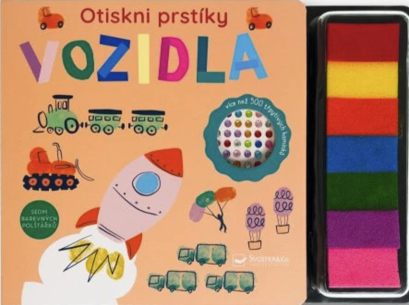 Otiskni prstíky - Vozidla - Lou Cunningham